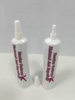 Tubo de empacotamento cosmético do bocal longo pequeno/tubo de dentífrico que empacota 5ml - 20ml