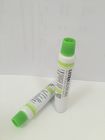 O dentífrico branco ABL laminou o tubo com certificação do ISO do selo superior/tampão da cor