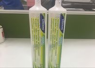 Tubos plásticos de dessensibilização transparentes do aperto do dentífrico 220g