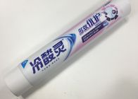 Tubo de dentífrico plástico macio do efeito ABL do toque que empacota com material especial