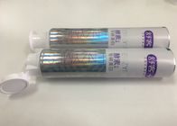 Tubo de dentífrico claro compacto, tubo estratificado que empacota com carimbo do laser