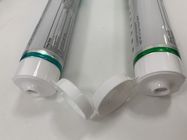 Tubo de dentífrico laminado ABL com parte superior da aleta e selo superior, tubos cosméticos de alumínio