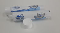 Tubo de dentífrico flexível de superfície de Matt que empacota o tampão liso laminado do parafuso do recipiente do tubo