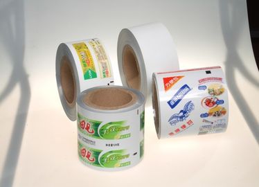 Web laminada impressa dentífrico