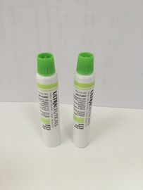 O dentífrico branco ABL laminou o tubo com certificação do ISO do selo superior/tampão da cor