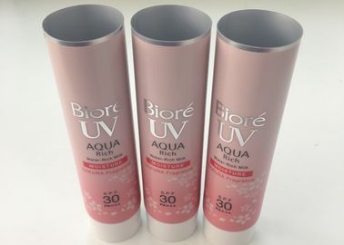 A barreira do AL de D35*116mm 60g laminou o tubo de empacotamento cosmético com ombros coloridos