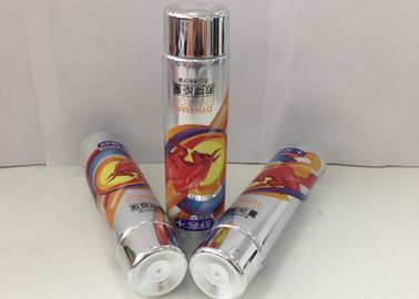 Recipientes laminados do dentífrico do revestimento AL Squeezable com o tampão redondo metálico