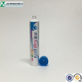 Recipientes plásticos do tubo/tubo de empacotamento cosmético de ABL com parte superior do parafuso