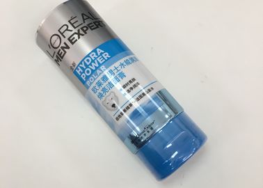 Tubo laminado de barreira de plástico PBL com barreira EVOH transparente transparente espessura da parede de 300μ para embalagens cosméticas