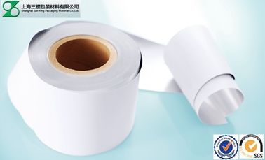 Web de empacotamento laminada dentífrico barreira de alumínio ABL laminado 250/12 do tubo do aperto