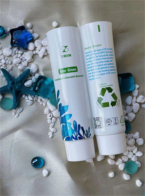 4.7oz-113g Alumínio Barreira laminado pasta de dentes tubo com flip top e vedação superior